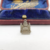 Sterling Silver St Paul's Cathedral Charm Pendant Vintage c1970