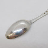 George III Sterling Silver Combination Medicine Spoon & Tongue Depressor Antique