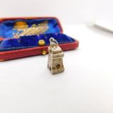Sterling Silver Gun Turret Charm Pendant Vintage c1970
