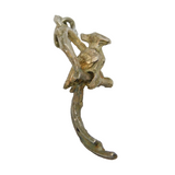 Sterling Silver Moving Bird On Perch Charm Pendant Vintage c1970