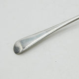 George III Sterling Silver Tea Caddy Spoon Antique 1801 London Eley & Fearn