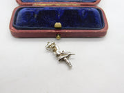 Sterling Silver Cavalier Soldier Charm Pendant Vintage c1970