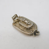 Sterling Silver Hovercraft Boat Charm Pendant Vintage c1970s