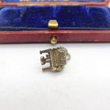 Sterling Silver Grand Piano Charm Pendant Vintage c1970