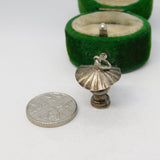 Sterling Silver Desk Lamp Charm Pendant Vintage c1970
