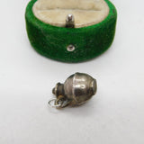 Sterling Silver Jersey Can Charm Pendant Vintage c1970