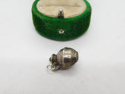 Sterling Silver Jersey Can Charm Pendant Vintage c1970