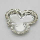 Victorian Sterling Silver Lucky Shamrock Jewellery Dish Antique 1901 Birmingham