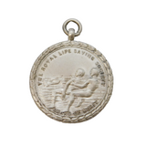 Sterling Silver 'Royal Life Saving Society' Fob Medal Antique 1932 Birmingham