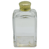 William IV Sterling Silver Gilt & Cut Glass Scent Bottle Antique 1831 London