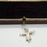 Sterling Silver Mr Scarecrow Charm Pendant Vintage c1970