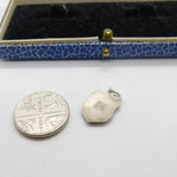 Sterling Silver and Coloured Enamel Travel Shield 'Mallorca' Charm Vintage c1970