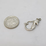 Sterling Silver Mermaid Charm Pendant Vintage c1970s