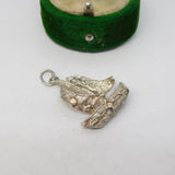 Sterling Silver Sailing Ship Charm Pendant Vintage c1970