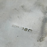 Victorian Sterling Silver Large Shell Form Jewellery Box Antique 1890 Birmingham