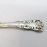 George IV Sterling Silver Leaf Bowl Caddy Spoon Antique 1826 Birmingham