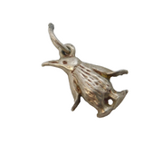 Sterling Silver Penguin Charm Pendant Vintage c1970s