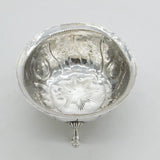 Irish George III Sterling Silver Paw Foot Floral Bowl Antique 1761 Dublin
