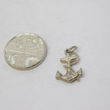 Sterling Silver Anchor of Hope Charm Pendant Vintage c1970