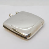 Art Deco Sterling Silver Large Vesta Case Antique 1911 Chester