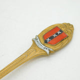 20th Century Gilt Metal & Colourful Enamel Amsterdam Souvenir Spoon Antique