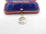 Sterling Silver 21st Birthday Charm Pendant Vintage c1970