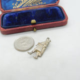 Sterling Silver Pied Piper Charm Pendant Vintage c1970