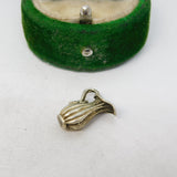 Sterling Silver Wine Jug Charm Pendant Vintage c1970