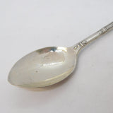 Sterling Silver & Enamel Tewkesbury Souvenir Spoon Vintage 1959 Birmingham