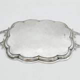 19th Century Russian .84 Silver Card or Drinks Tray Antique 1895 Moscow