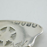 George III Sterling Silver & Bloodstone Handle Butter Spade Antique 1791 London