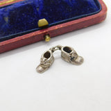 Sterling Silver Little Boots Charm Pendant Vintage c1970
