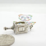 Sterling Silver CHIM Traditional Street Lamp Charm Vintage c1970