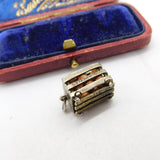 Sterling Silver 'Crate of California Sunshine' Orange Crate Charm or Pendant