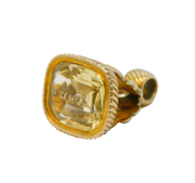 George III 10ct Gold Carved Citrine 'Anne' Named Fob Seal Antique c1820s