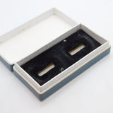 Edwardian Card Cufflinks Jewellery Box Horsham Antique c1910