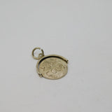 Sterling Silver Good Luck Spinner Charm Pendant Vintage c1970