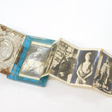 King George V Silver Jubilee Glass Photo Book Antique 1935 Art Deco