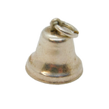 Sterling Silver Bell Charm Pendant Vintage c1970s
