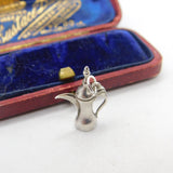 Sterling Silver Eastern Wine Jug Charm Pendant Vintage c1970