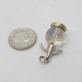 Sterling Silver Soda Siphon Glass Set Charm Pendant Vintage c1970s
