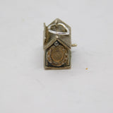 Sterling Silver Blacksmith's Cottage With Moving Parts Charm Vintage c1970