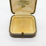 Edwardian Tooled Leather 'Northern Goldsmiths Company' Jewellery Box Antique