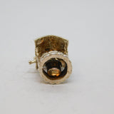 Sterling Silver Wishing Well With Bucket Charm Pendant Vintage c1970s