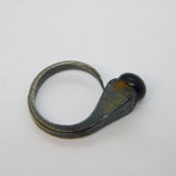 19th Century Iron Horse Nail Conversion Ring Antique c1860s