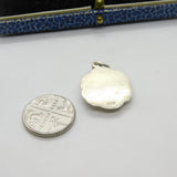 Sterling Silver Little Child's Shoe or Footsteps Charm Pendant Vintage c1970