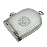 Victorian Sterling Silver Combination Vesta Case Lighter Antique London 1880