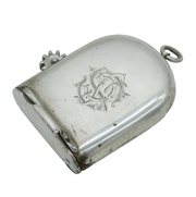 Victorian Sterling Silver Combination Vesta Case Lighter Antique London 1880