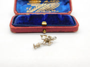 Sterling Silver Eros The Archer Charm Pendant Vintage c1970