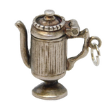 Sterling Silver Water Jug Charm Pendant Vintage c1970
